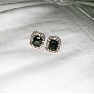 Black Kate Spade Stud Earrings